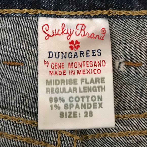 Lucky Brand | Dungarees mid-rise flare jeans 28 - Picture 3 of 8